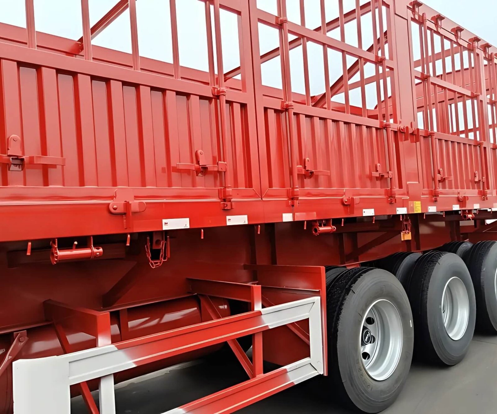 3-Axle 32/34 Tons Side Tipper Trailer - Image 3