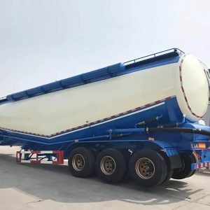 30 to 70 CBM Banana-Shaped Pneumatic & Dry Bulk Cement Bulker Trailers
