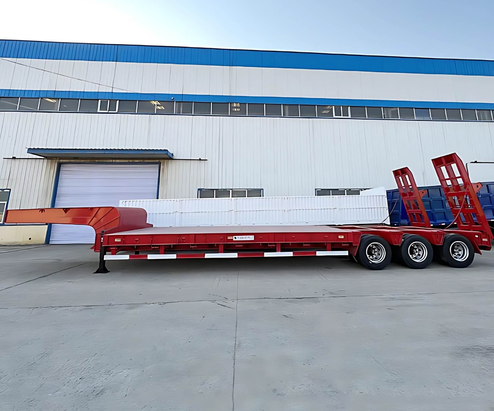 40 Feet Low Bed Trailer for Sale in Tanzania - Image 3