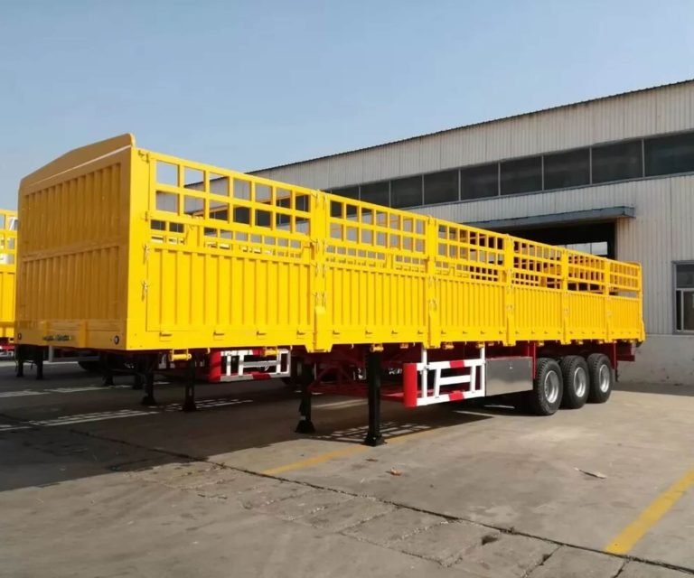Heavy-Duty 50 Ton Cargo Fence Trailer for Sale