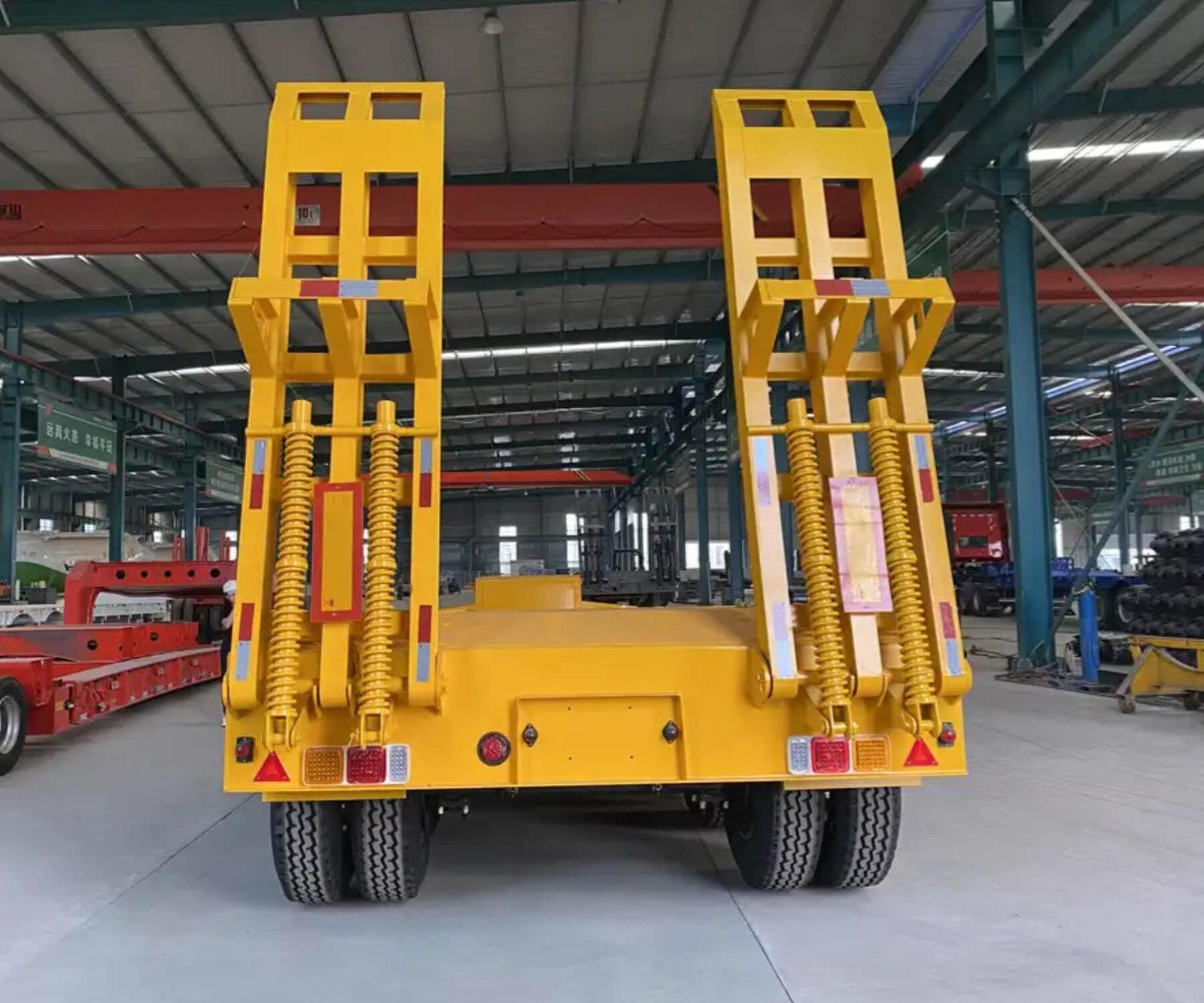 80 Ton Gooseneck Lowboy Trailer For Sale in Uganda - Image 3