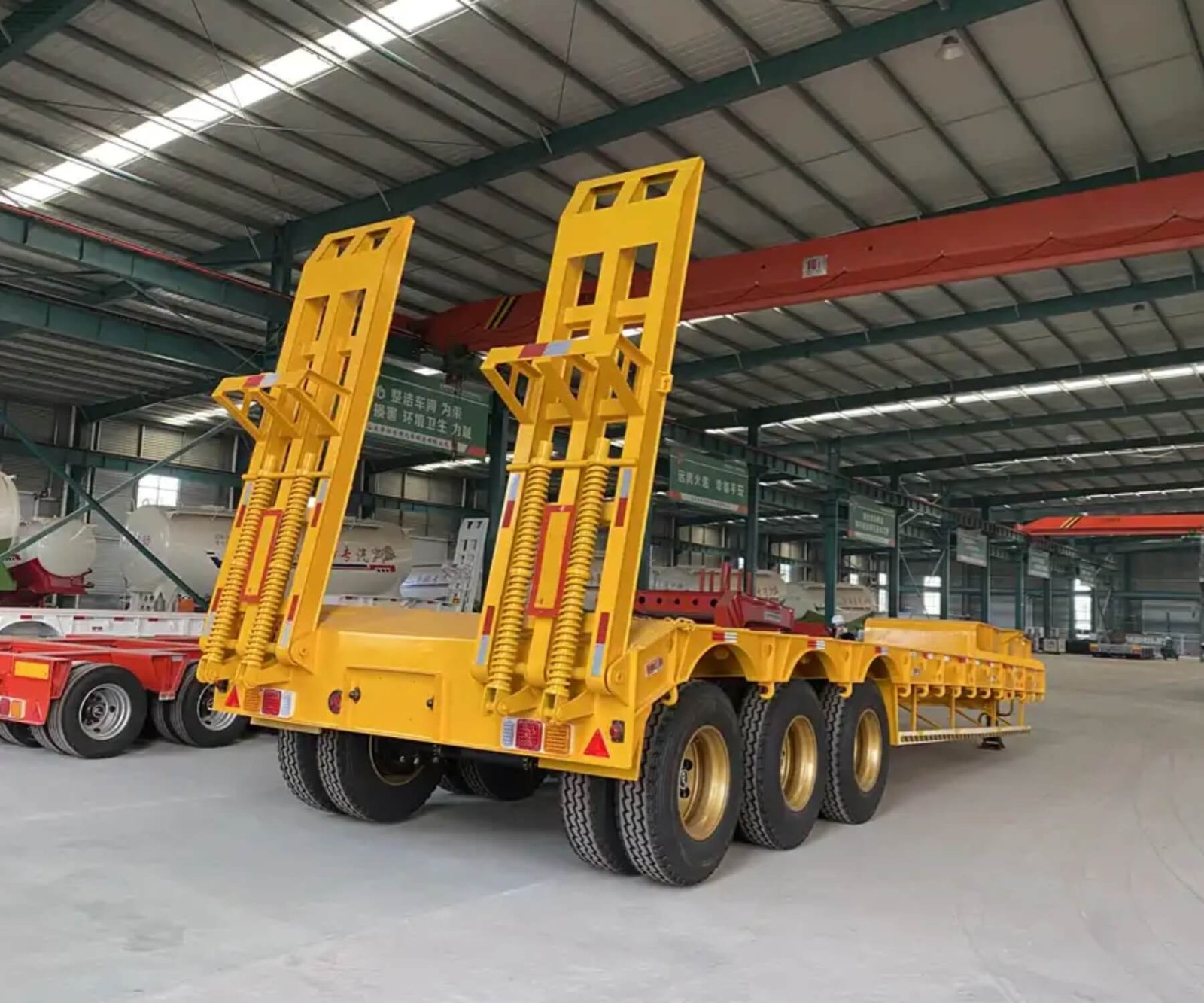 80 Ton Gooseneck Lowboy Trailer For Sale in Uganda - Image 4
